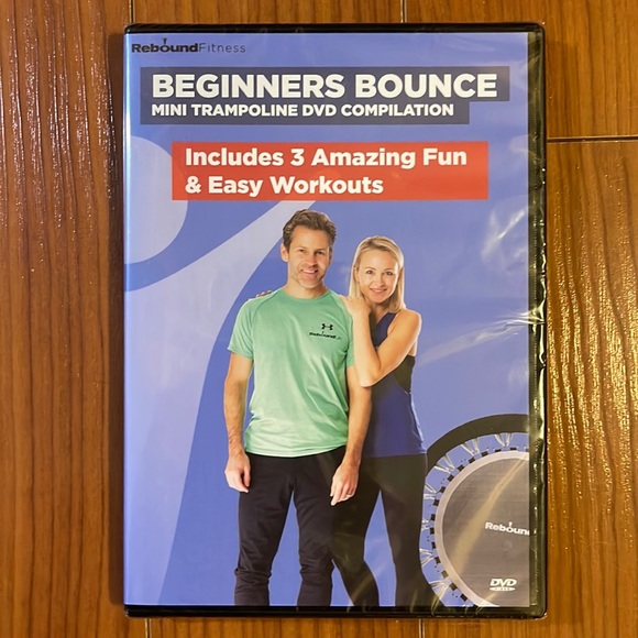 Beginners Bounce Mini Trampoline Exercise DVD Compilation - Picture 1 of 7